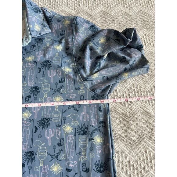 Walter Hagen “Dense Desert Convo” Polo in “Desert Gray” size Small, NWT! - Picture 11 of 12